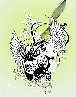 歐美花紋-4749 矢量EPS