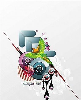 歐美花紋-4634 矢量EPS