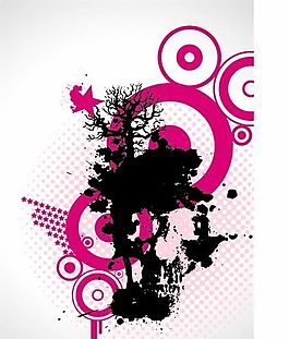 歐美花紋-4552 矢量EPS