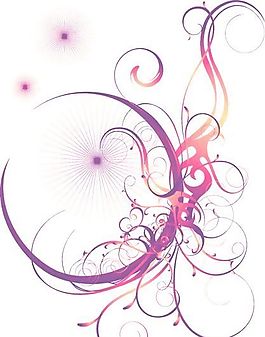 歐美花紋-4361 矢量EPS
