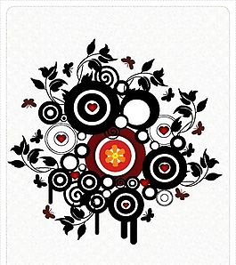 歐美花紋-4207 矢量EPS