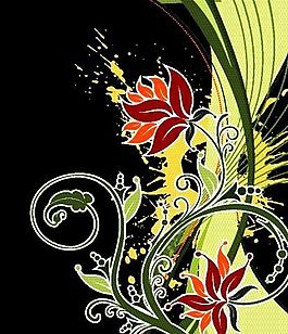 欧美花纹-4204 矢量EPS