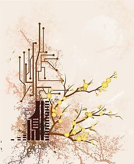 歐美花紋-4062 矢量EPS