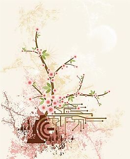 歐美花紋-4061 矢量EPS