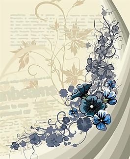 歐美花紋-4058 矢量EPS