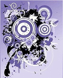 歐美花紋-3906 矢量EPS