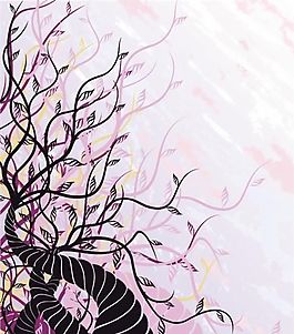 歐美花紋-3786 矢量EPS