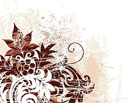 歐美花紋-3737 矢量EPS