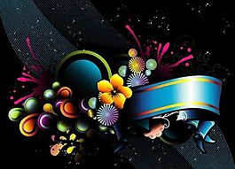 欧美花纹-3497 矢量EPS