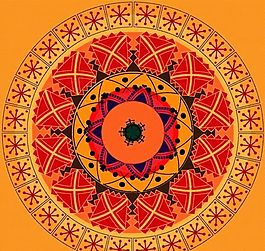 歐美花紋-3444 矢量EPS