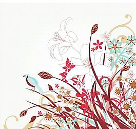 欧美花纹-3107 矢量EPS