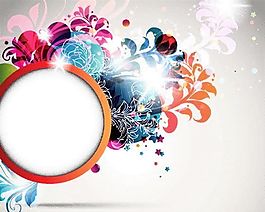 歐美花紋-3102 矢量EPS