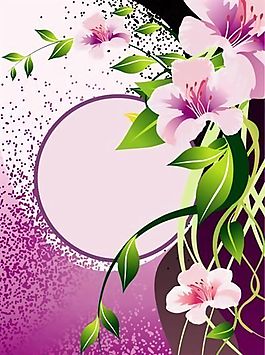 歐美花紋-3074 矢量EPS