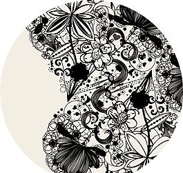 歐美花紋-2709 矢量EPS