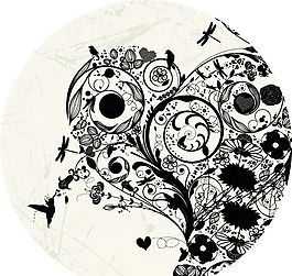 歐美花紋-2708 矢量EPS
