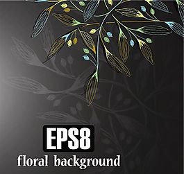 歐美花紋-2066 矢量EPS