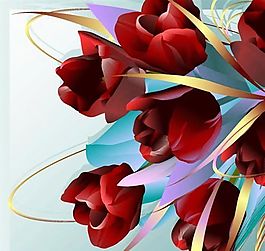 歐美花紋-2056 矢量EPS