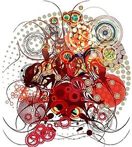 歐美花紋-1548 矢量EPS