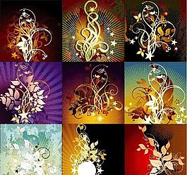 欧美花纹-1361 矢量EPS