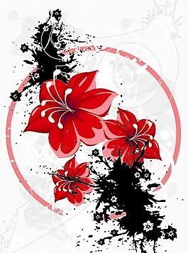 歐美花紋-732 矢量CDR