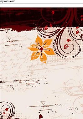 歐美花紋-128 矢量CDR