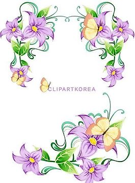 花邊邊框矢量素材