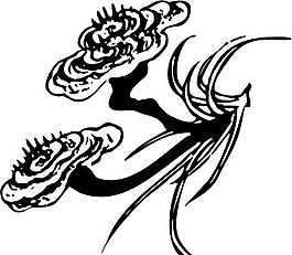 花草圖案 裝飾花草 矢量素材 AI格式_0038