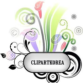 簡約時(shí)尚花紋圖案矢量素材 ai格式_03