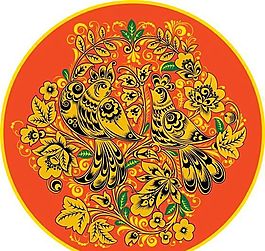 黃金色彩 西方花紋紋理 矢量素材 ai格式_046