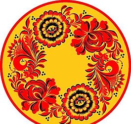 黃金色彩 西方花紋紋理 矢量素材 ai格式_014