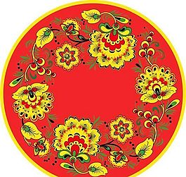 黃金色彩 西方花紋紋理 矢量素材 ai格式_009