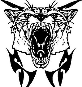 裝飾圖案 動物猛獸 圖騰矢量素材 ai格式_19