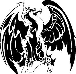 裝飾圖案 老鷹 鳥(niǎo)類(lèi)圖騰矢量素材 ai格式_21