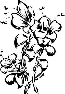 裝飾圖案 花紋 花朵 圖騰矢量素材 ai格式_103