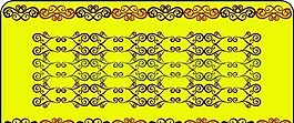 古典花紋 連續(xù)紋樣 矢量 EPS_0041