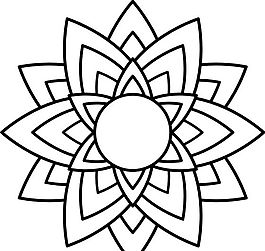 裝簡單飾 矢量圖案 AI_0146