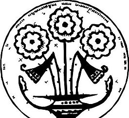 圓形 裝飾圖案 EPS