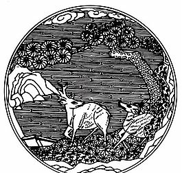 元明時代 矢量版畫 古典圖案 矢量中華五千年 AI源文件_0383