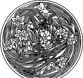 元明時代 矢量版畫 古典圖案 矢量中華五千年 AI源文件_0236