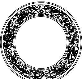 元明時(shí)代 矢量版畫 古典圖案 矢量中華五千年 AI源文件_0229