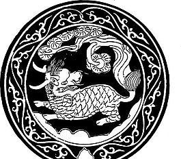 元明時(shí)代 矢量版畫 古典圖案 矢量中華五千年 AI源文件_0464