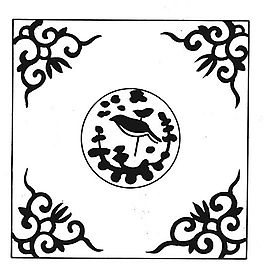 元明時(shí)代 矢量版畫(huà) 古典圖案 矢量中華五千年 AI源文件_0397
