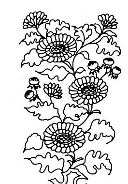 元明時(shí)代 矢量版畫 古典圖案 矢量中華五千年 AI源文件_0388