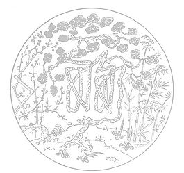 元明時代 矢量版畫 古典圖案 矢量中華五千年 AI源文件_0322