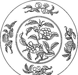 元明時(shí)代 矢量版畫 古典圖案 矢量中華五千年 AI源文件_0289