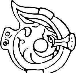 春秋戰國時期 版畫 裝飾畫 矢量 AI格式_0251