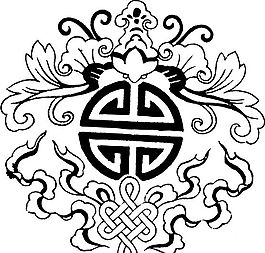 清代（下）版画 装饰画 中华图案五千年 矢量 AI格式_1323