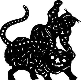 清代（下）版画 装饰画 中华图案五千年 矢量 AI格式_1241