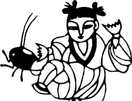 清代（下）版畫 裝飾畫 中華圖案五千年 矢量 AI格式_1197