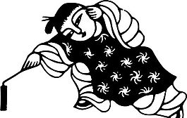 清代（下）版画 装饰画 中华图案五千年 矢量 AI格式_1196